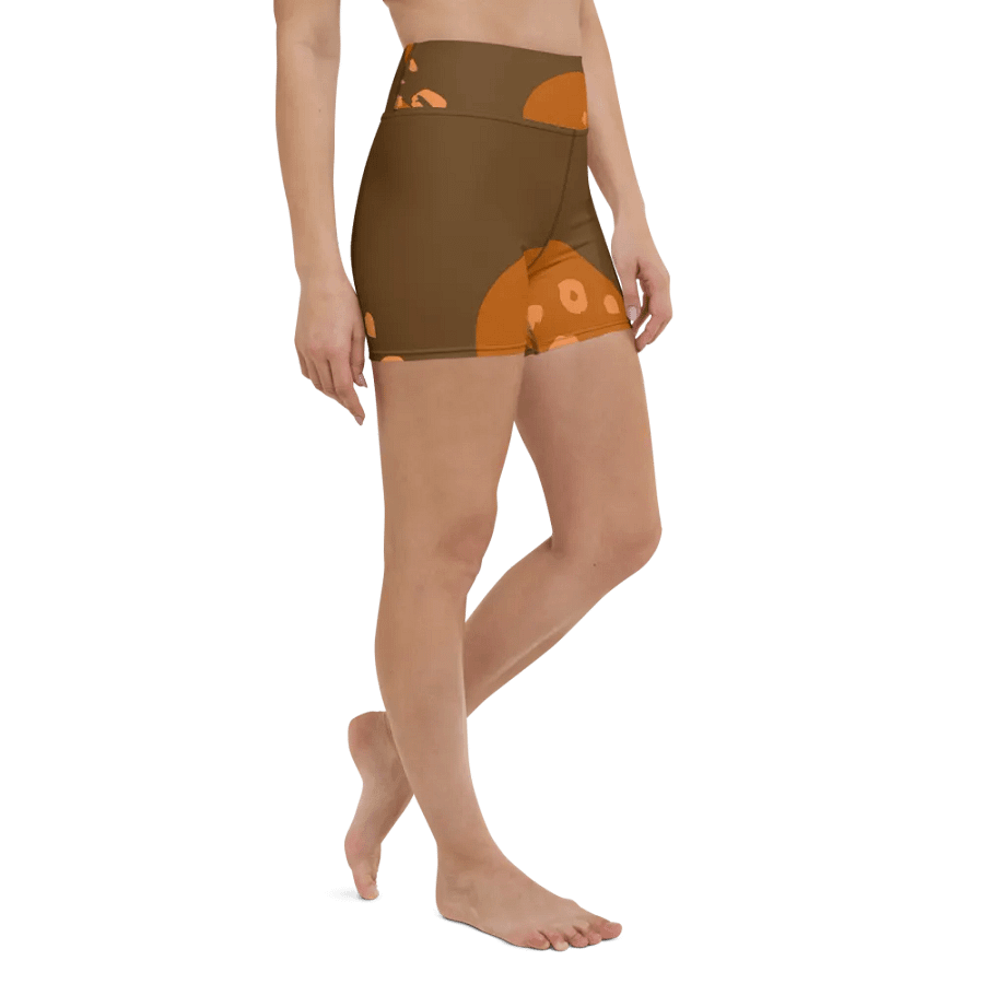 Orange Mirage Yoga Shorts product image (3)