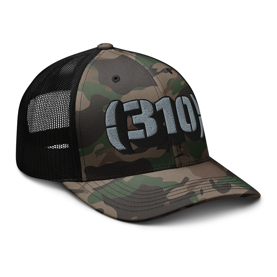 310 Camouflage Trucker Hat product image (6)