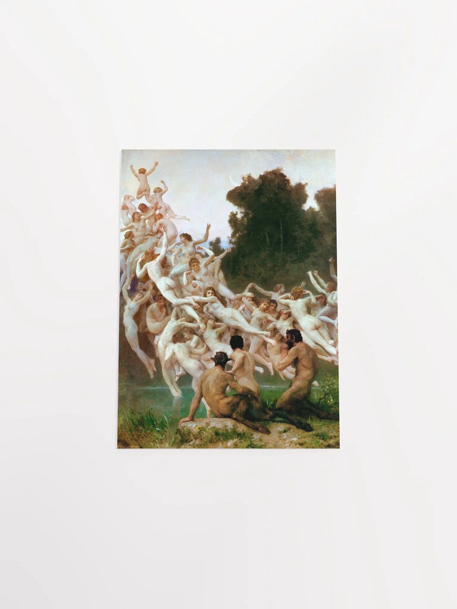 ''Les Oréades'' by William-Adolphe Bouguereau Poster product image (4)