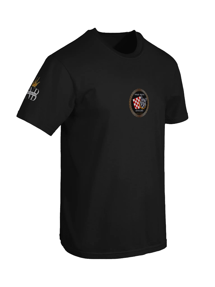 Cro Bulldog Emblem Tvoja Bojna čuva liku T-Shirt product image (7)
