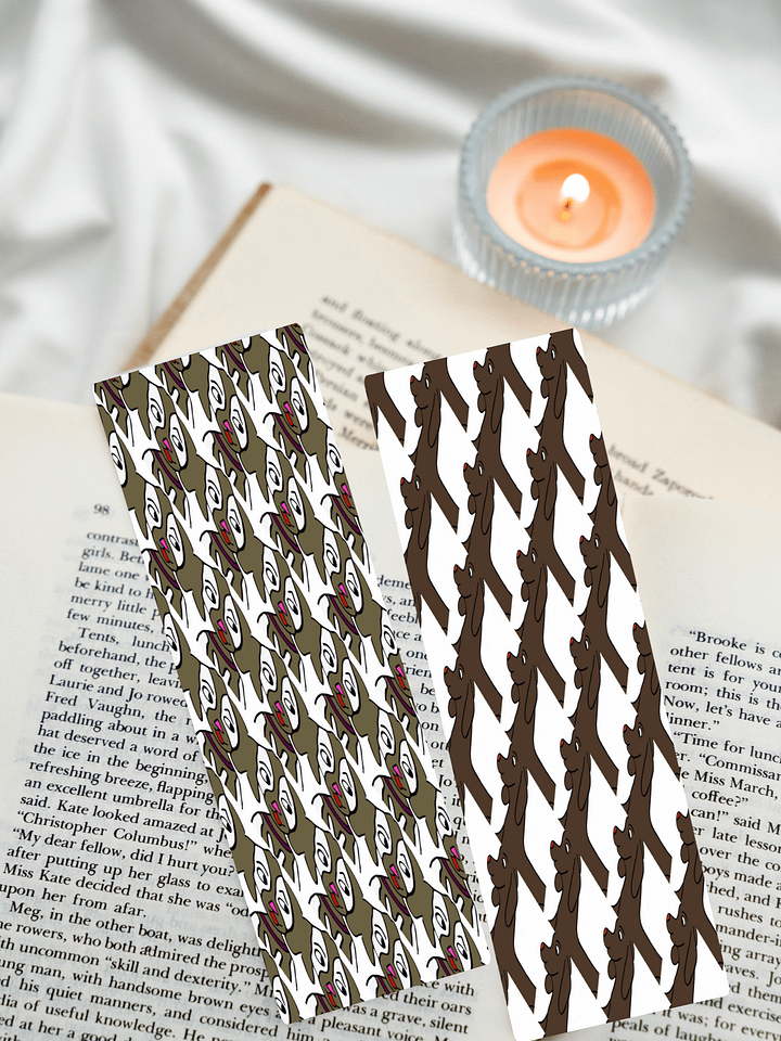 Variety Pack of Fun Pet Pattern Printable Bookmarks for the Animal Lover product image (1)