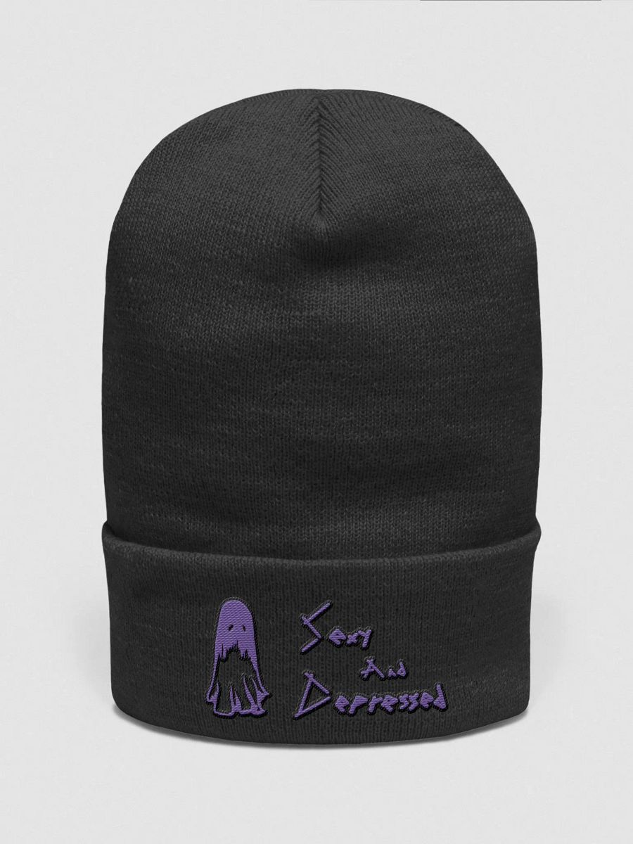 SaD Logo (Purple) Classic Beanie product image (1)
