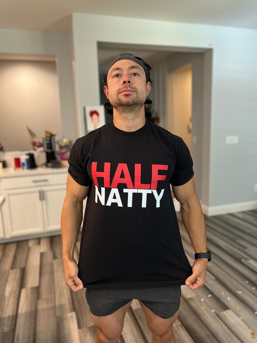 DROP #1: OG BLACK HALF NATTY Heavyweight T-Shirt product image (5)