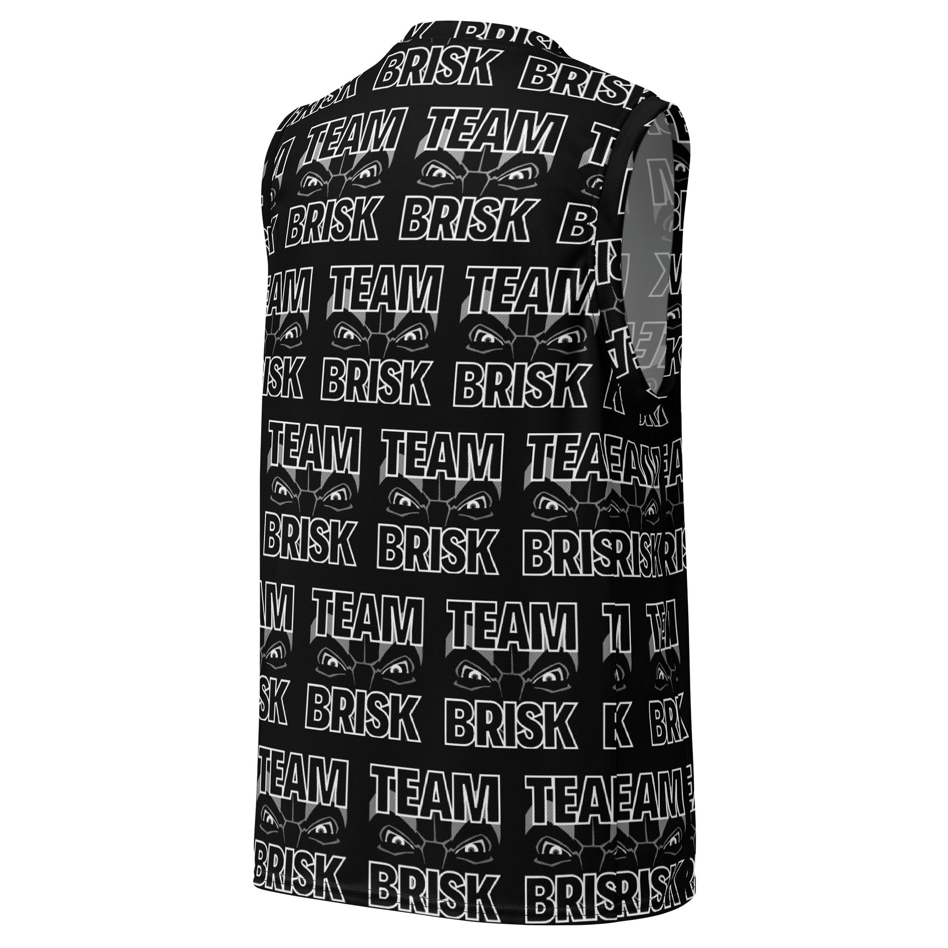 Team Brisk All Over Print Basketball Jersey product image (3)