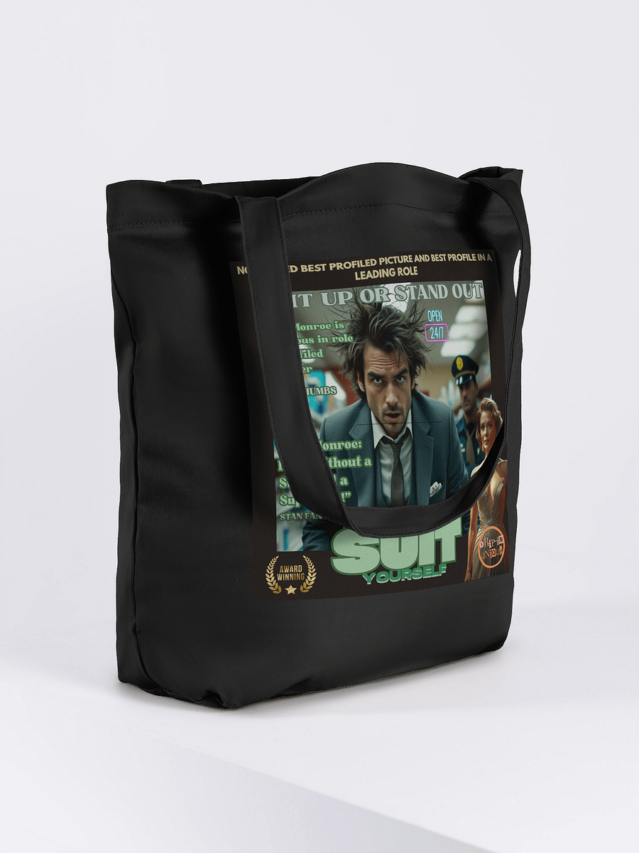 Suit Yourself Eco-Friendly Tote Bag-ANTI Profiling Message product image (4)