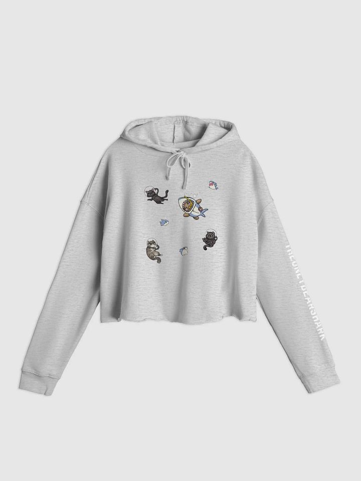 Bearshark and Friends Crop Hoodie product image (1)