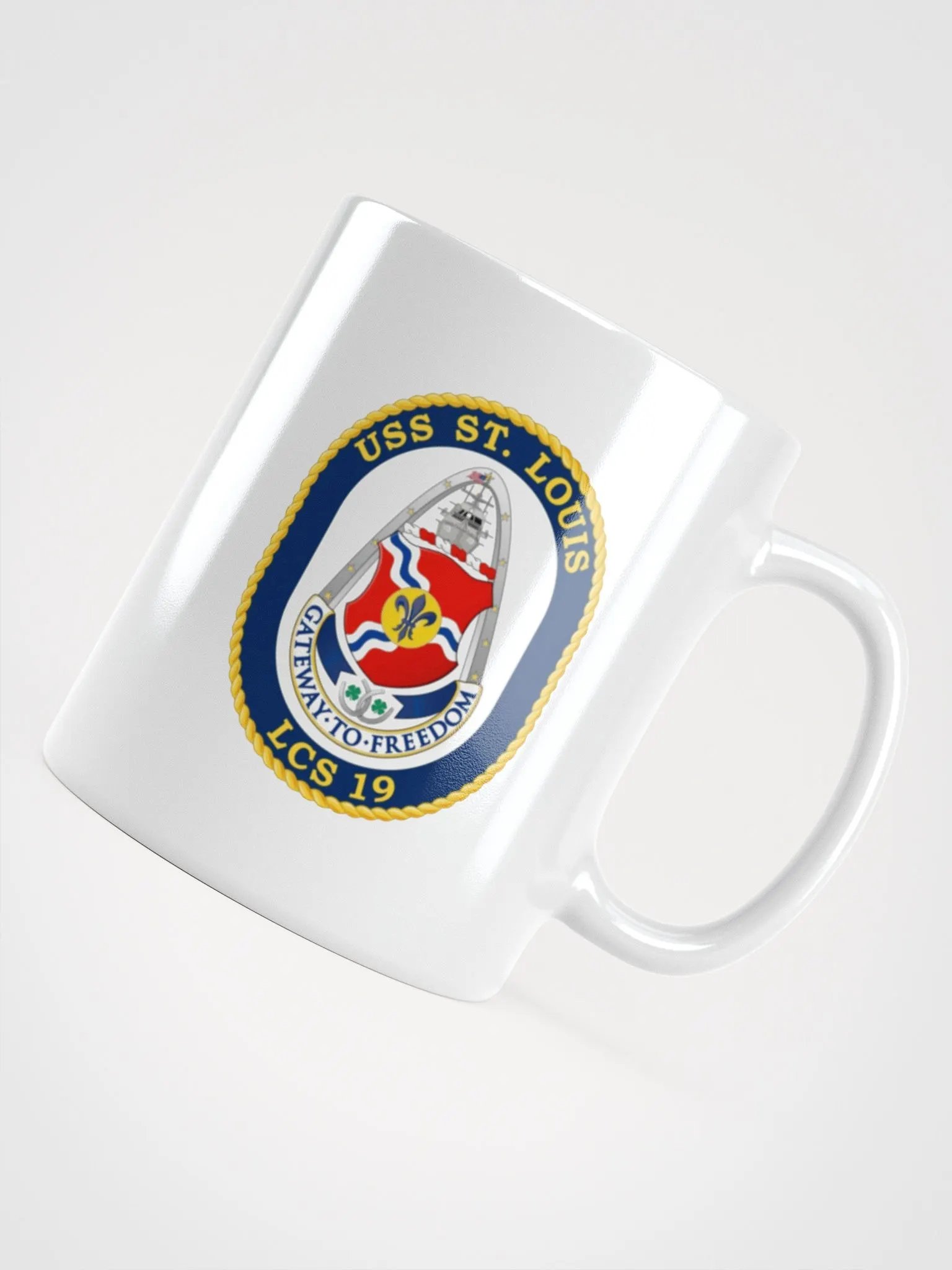 USS St. Louis LCS 19: White Coffee Cup product image (4)