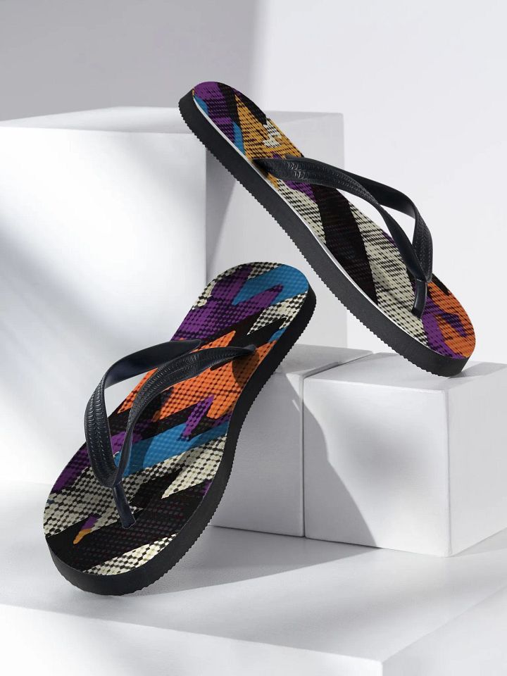 Geometric Pop Art | Unisex Flip-Flops product image (2)