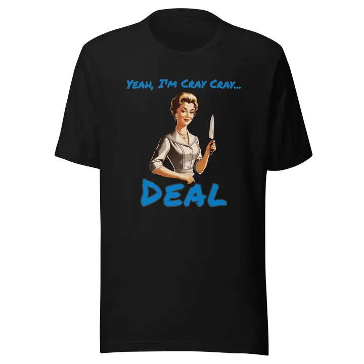 Yeah I'm Cray Cray - Bella Canvas 3001 Unisex Staple T-Shirt product image (2)