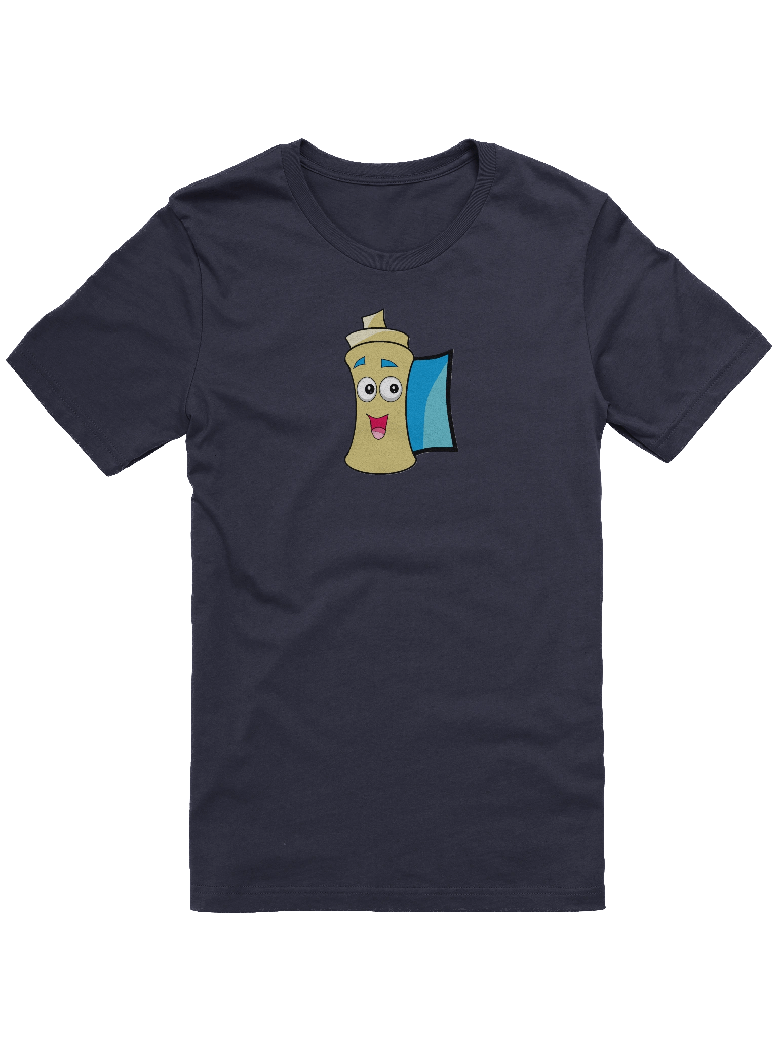 Smiling Toothpaste Tube Cartoon T-Shirt product image (3)