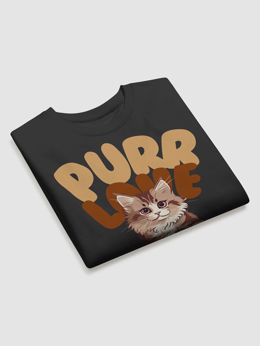 Purr Love Cotton Sweatshirt product image (2)