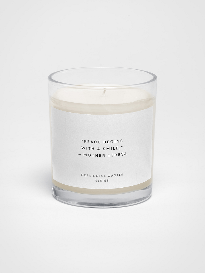 Smile & Unwind Soy Wax Candle product image (1)
