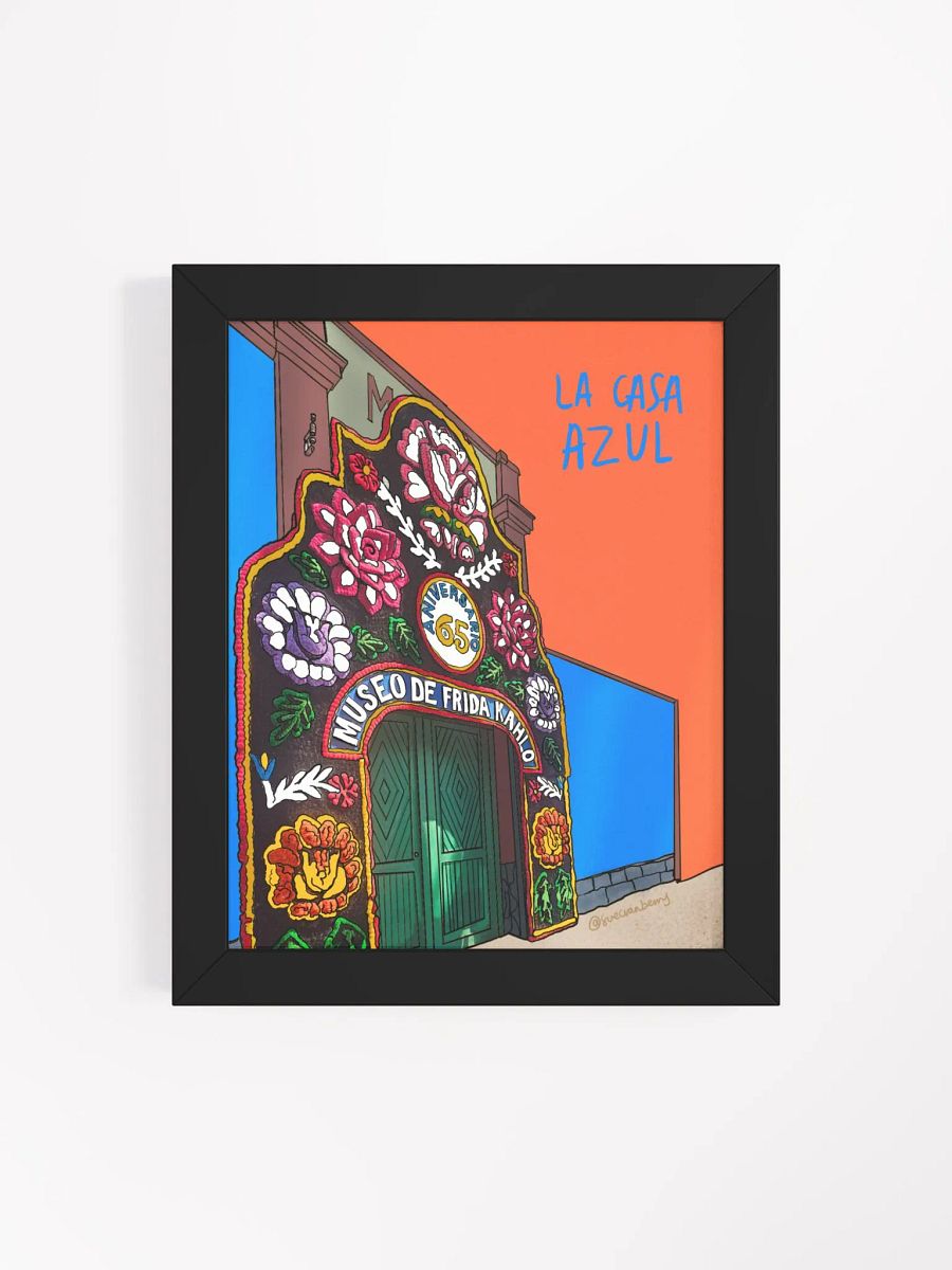 La casa azul Framed poster product image (56)