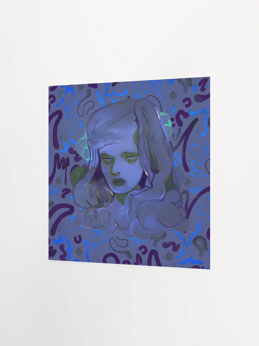 The Sea in Her Eyes Square Matte Print product image (8)