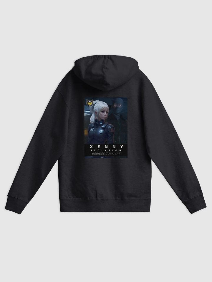 XENNY FOUR Back Print Zip-Up Hoodie (US SHIPPING) product image (1)