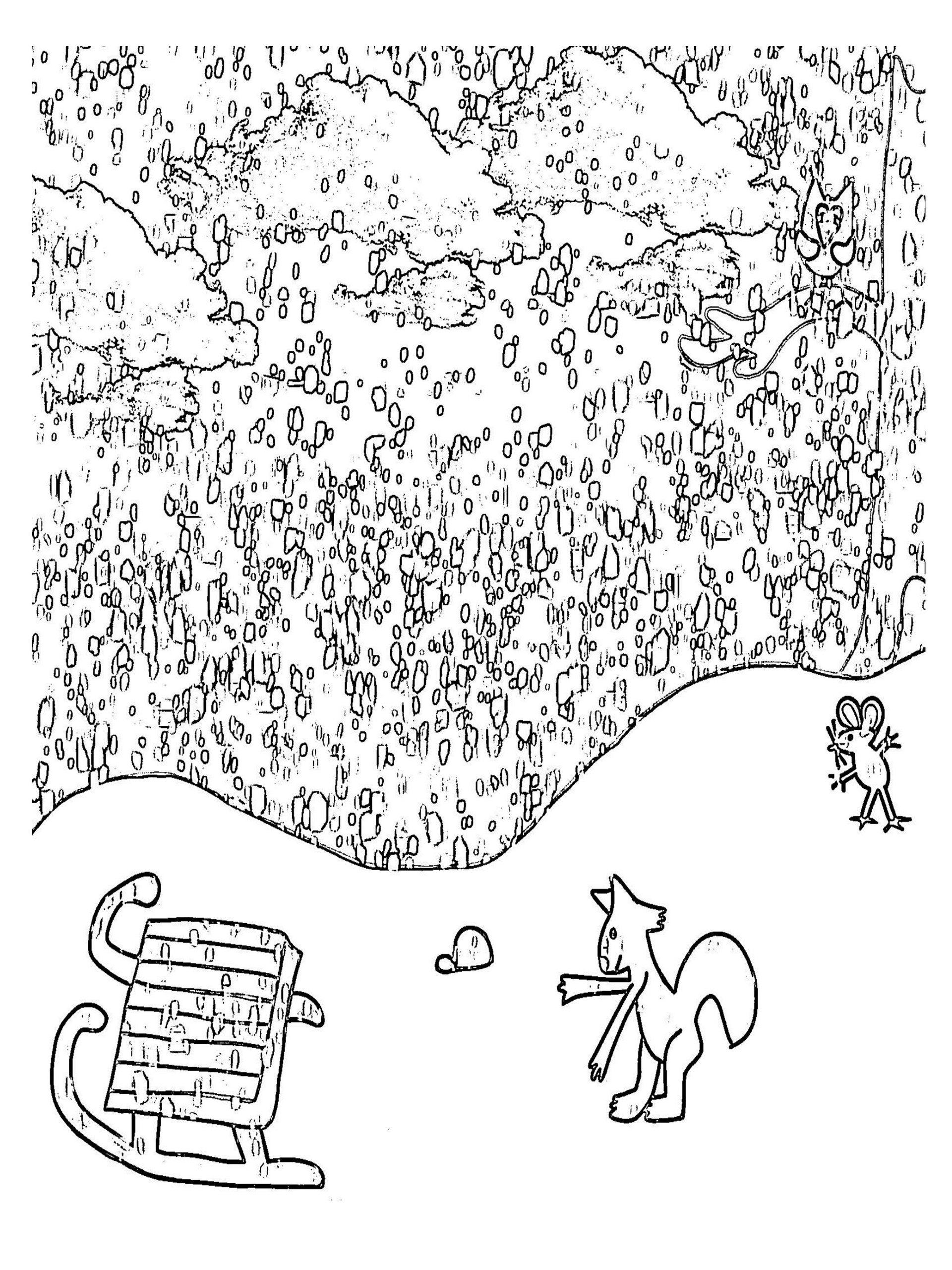 Waiting for Santa Coloring Story product image (3)