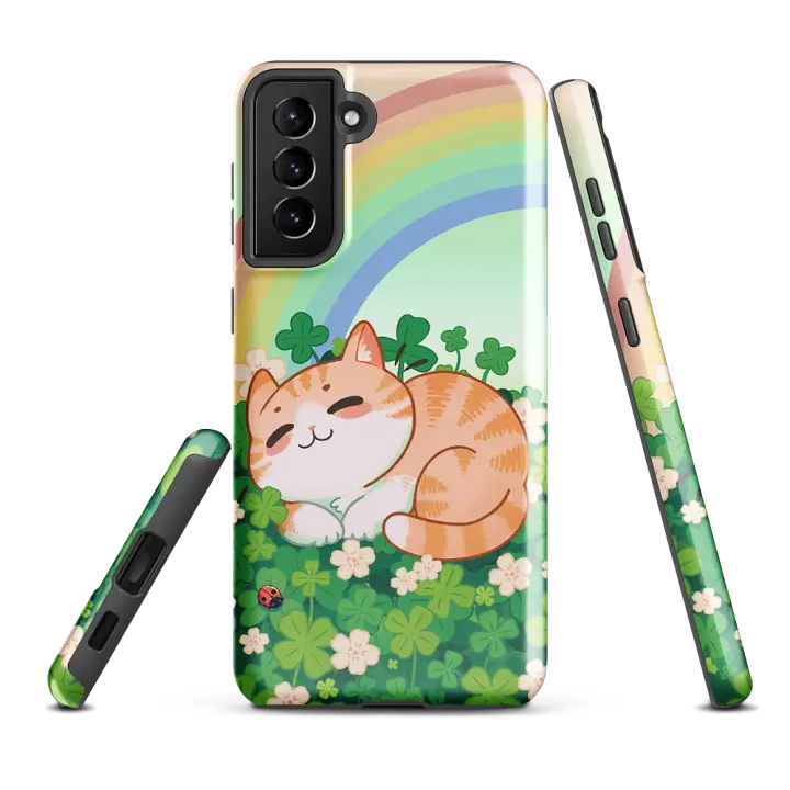 Lucky cat - St. Patrick Irish charm x Samsung product image (1)