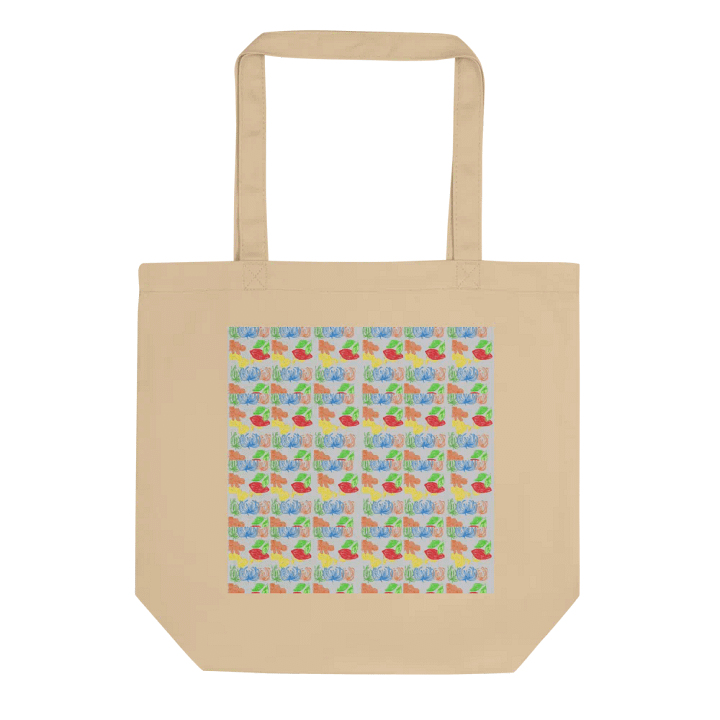 Blossom Grid Eco-Friendly Tote product image (1)