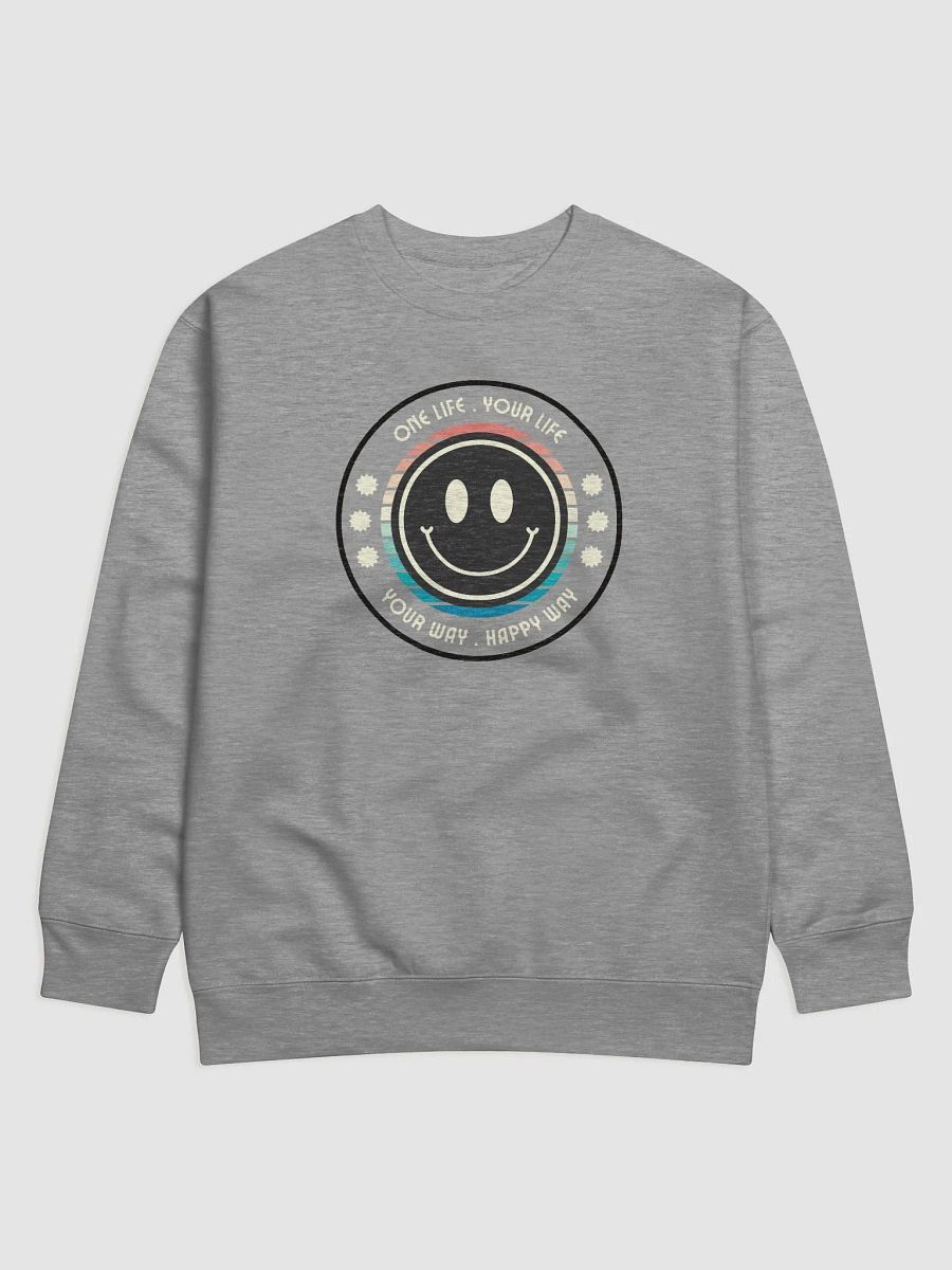 Happy Face Premium Sweatshirt product image (3)