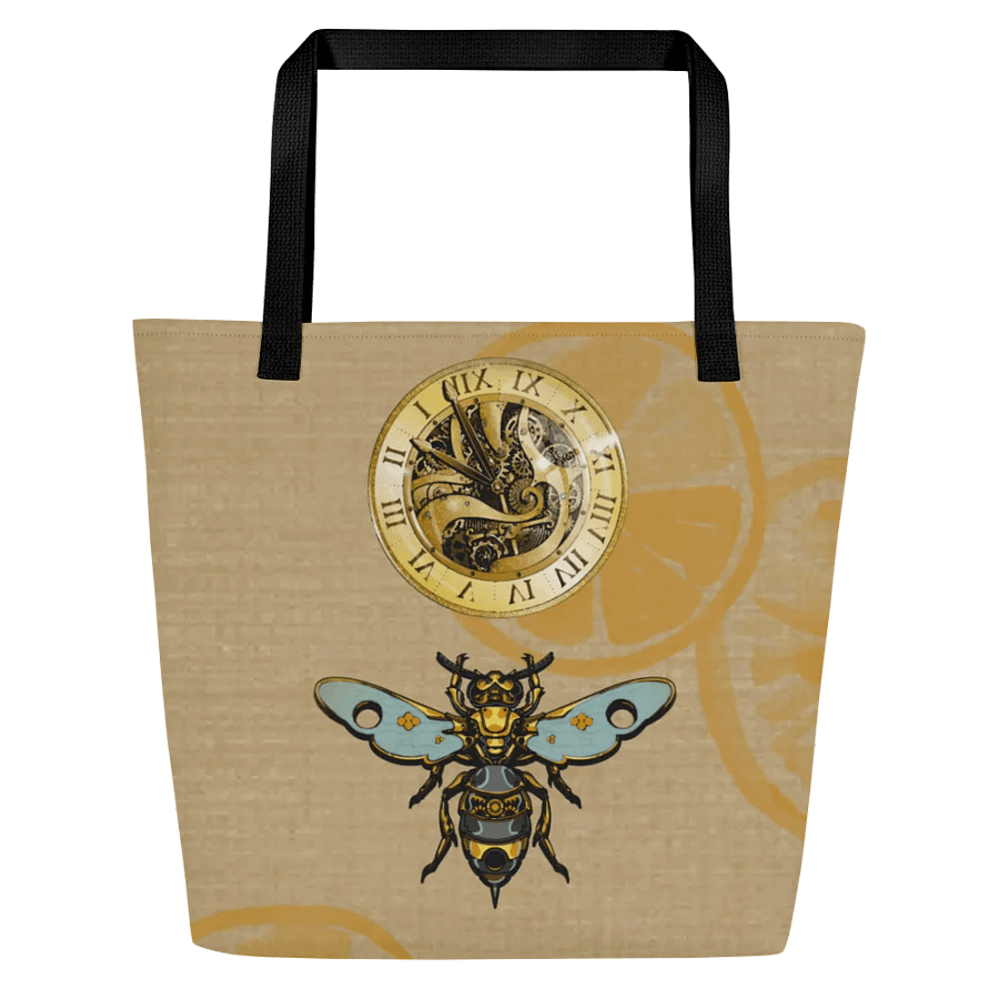 Bee and Moth Tote Bag product image (2)