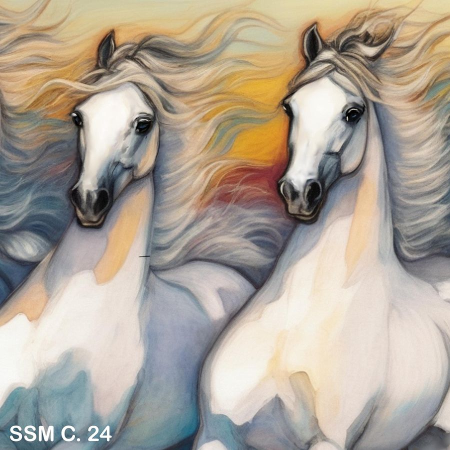Equestrian Sunrise Desk Mat product image (6)