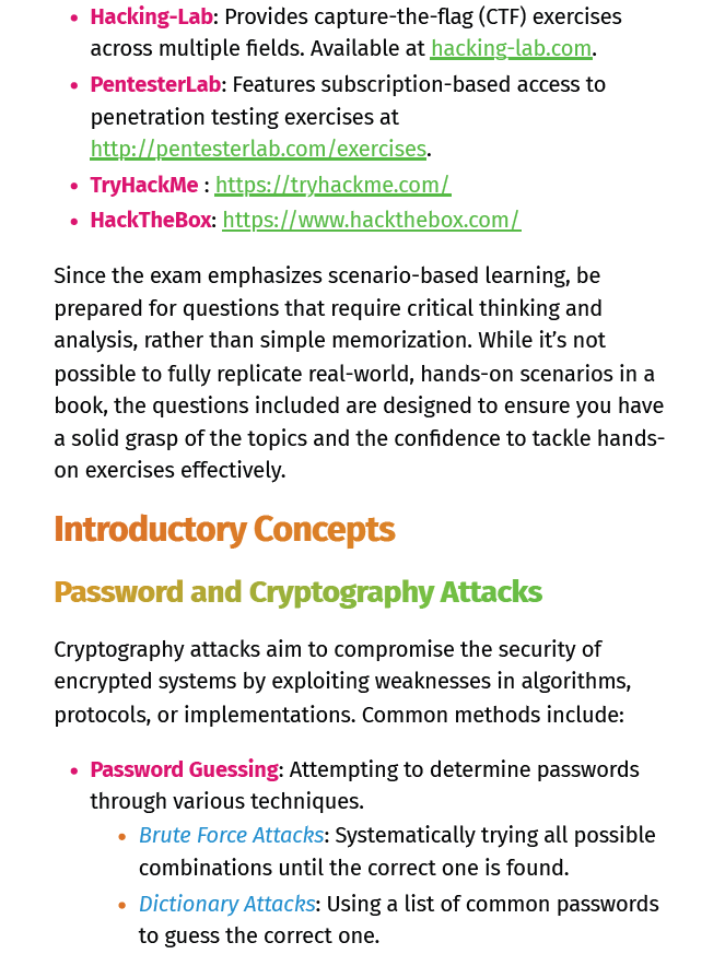 COMPTIA Cyber Security Analyst (CySA+) Study Notes product image (2)