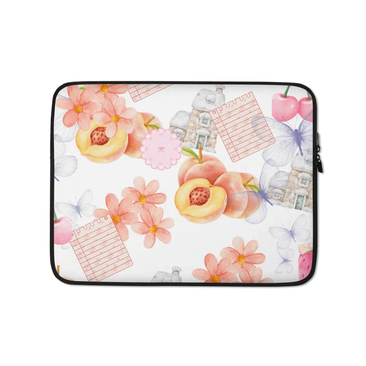 Whimsical Watercolor Laptop Sleeve product image (1)