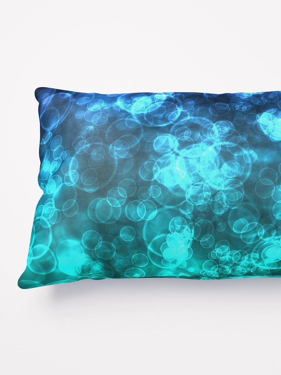 Blue Ocean Bokeh Throw Pillow product image (8)
