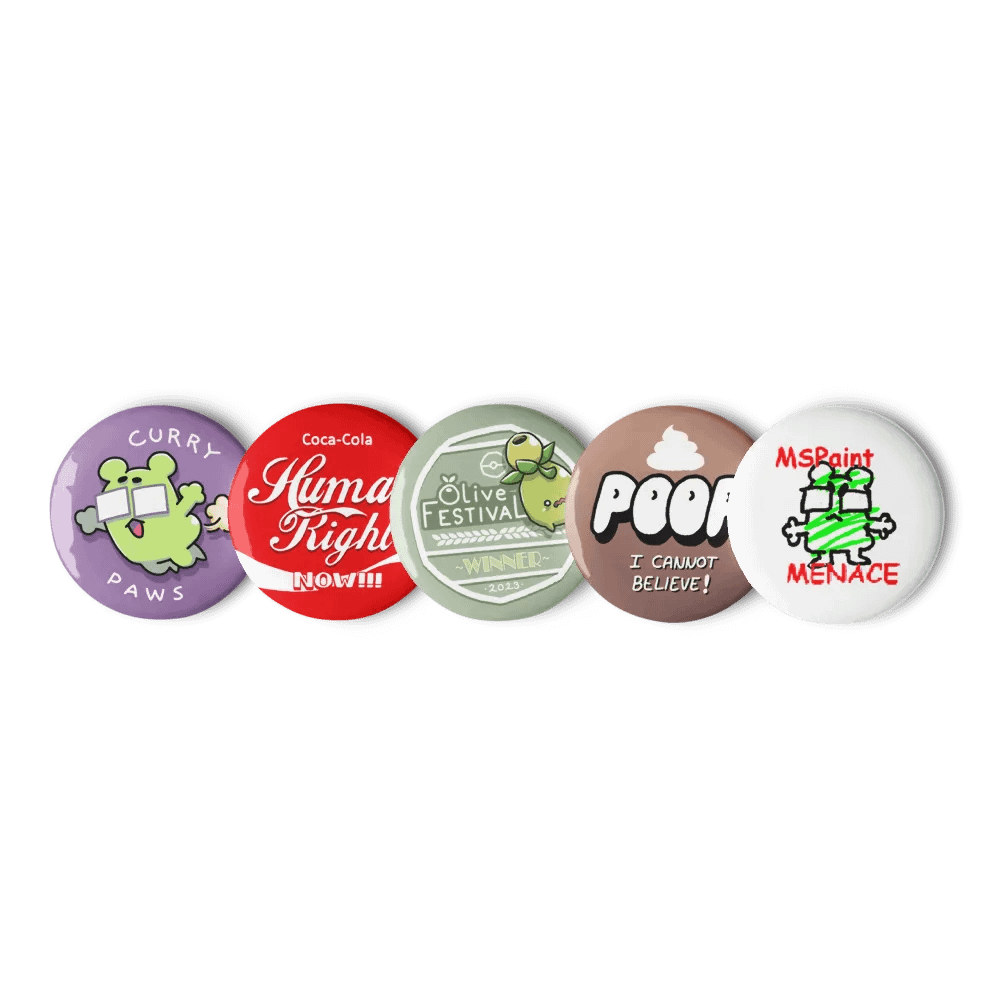 TRUE CUB Button Set (small) product image (1)