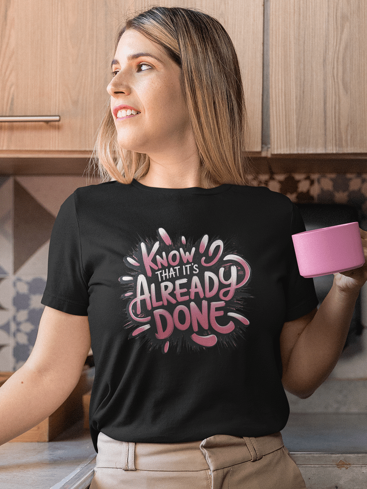 Know That It’s Already Done Shirt product image (1)