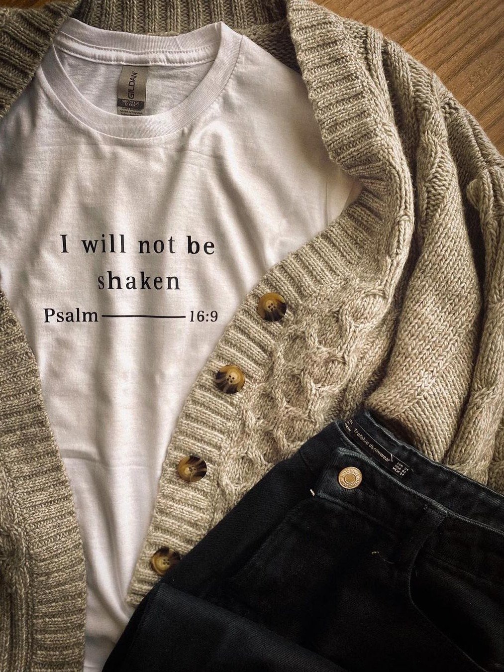 Psalm 16:9 unisex tee product image (1)