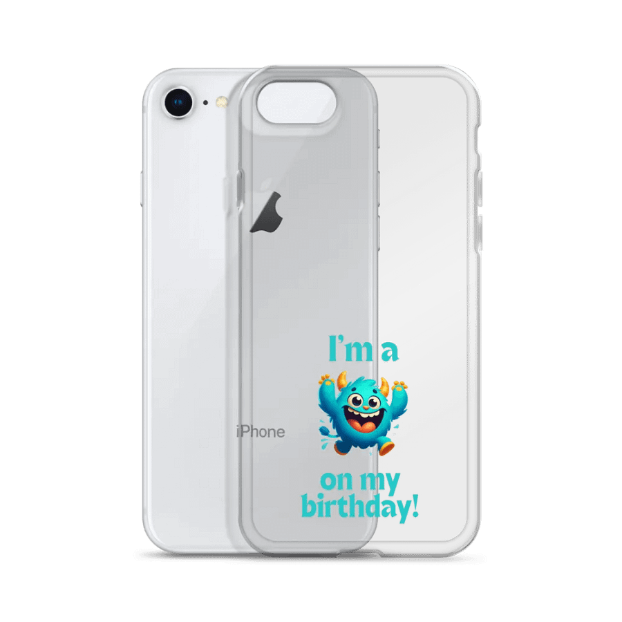 Birthday Monster Clear iPhone Case product image (51)