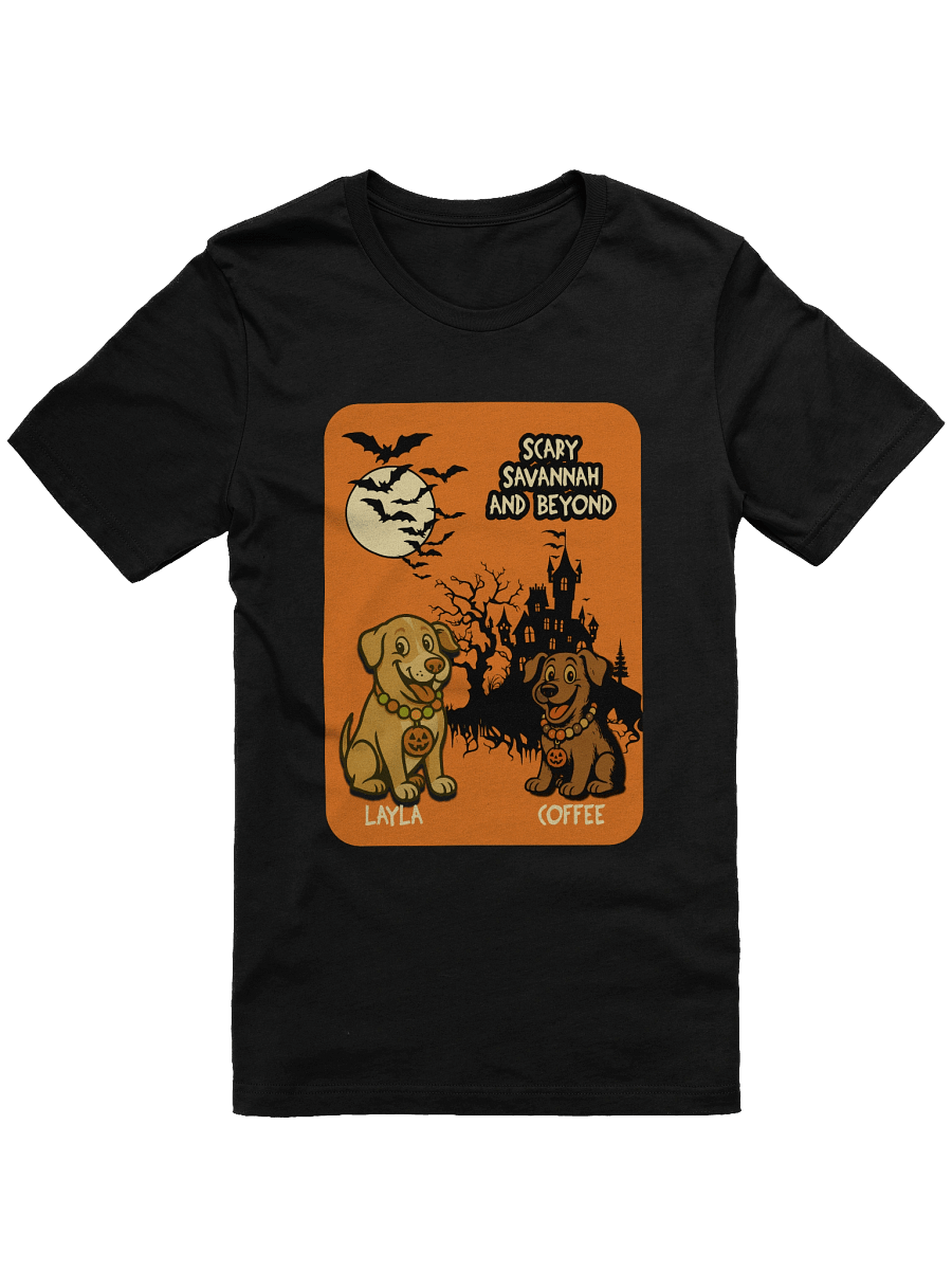 Scary Savannah Layla and Coffee Tee Spooky Season product image (1)