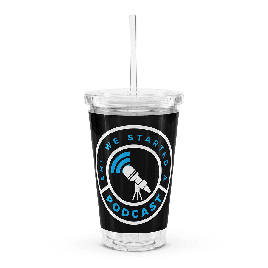 Double Wall Clear Plastic Tumbler product image (1)