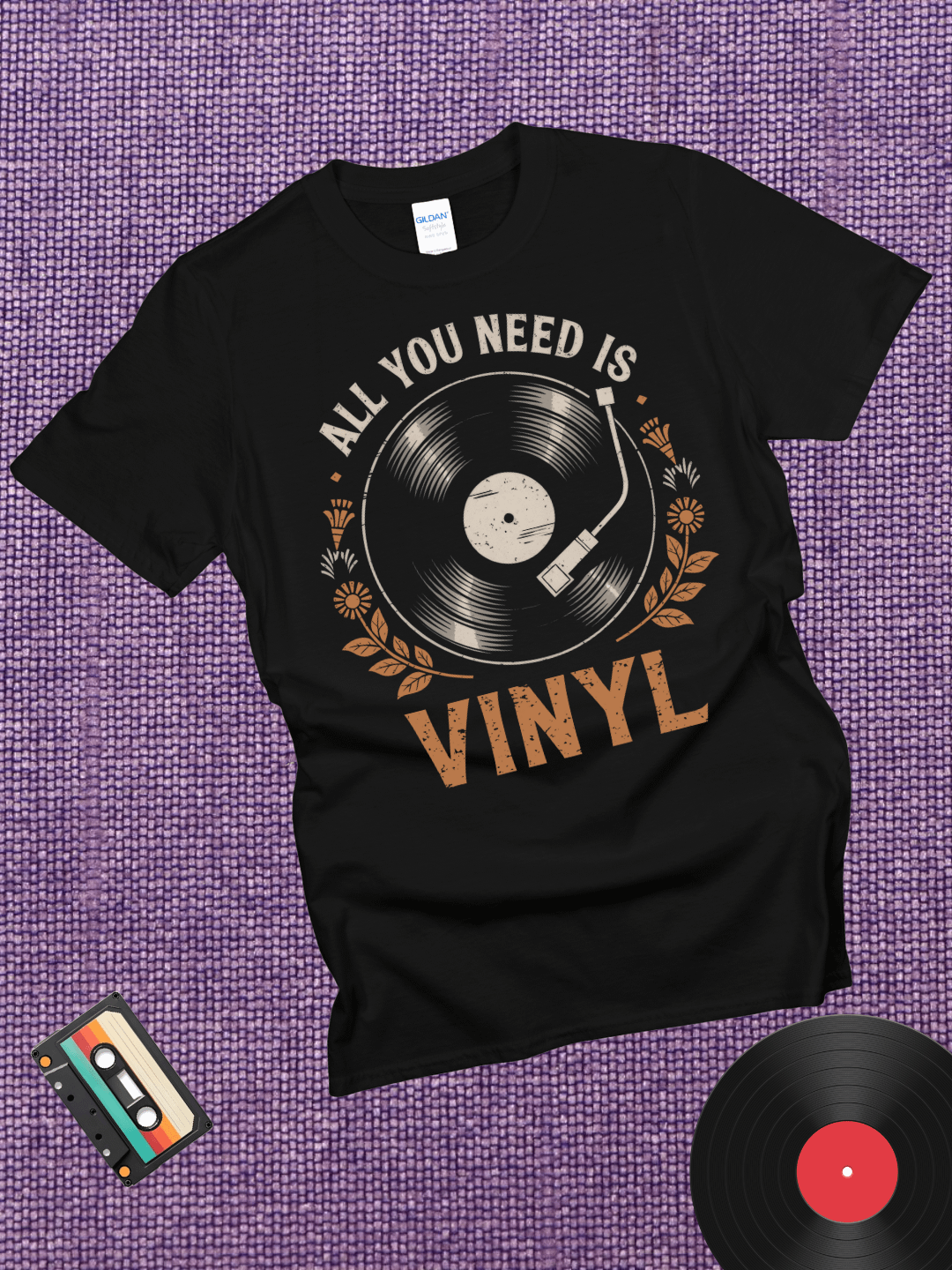 All You Need is Vinyl T-Shirt product image (1)