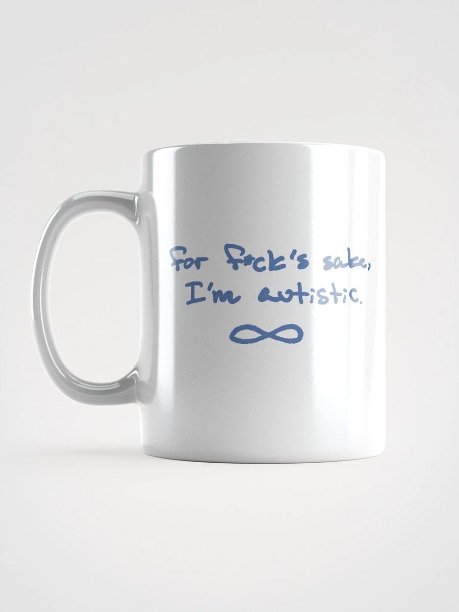 FFS, I'm autistic (teal design) mug product image (11)