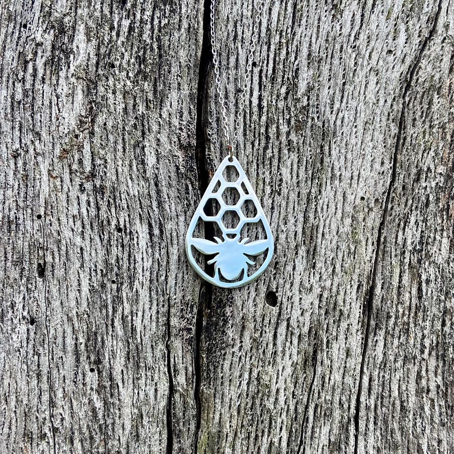 Bee Hive Necklace product image (1)