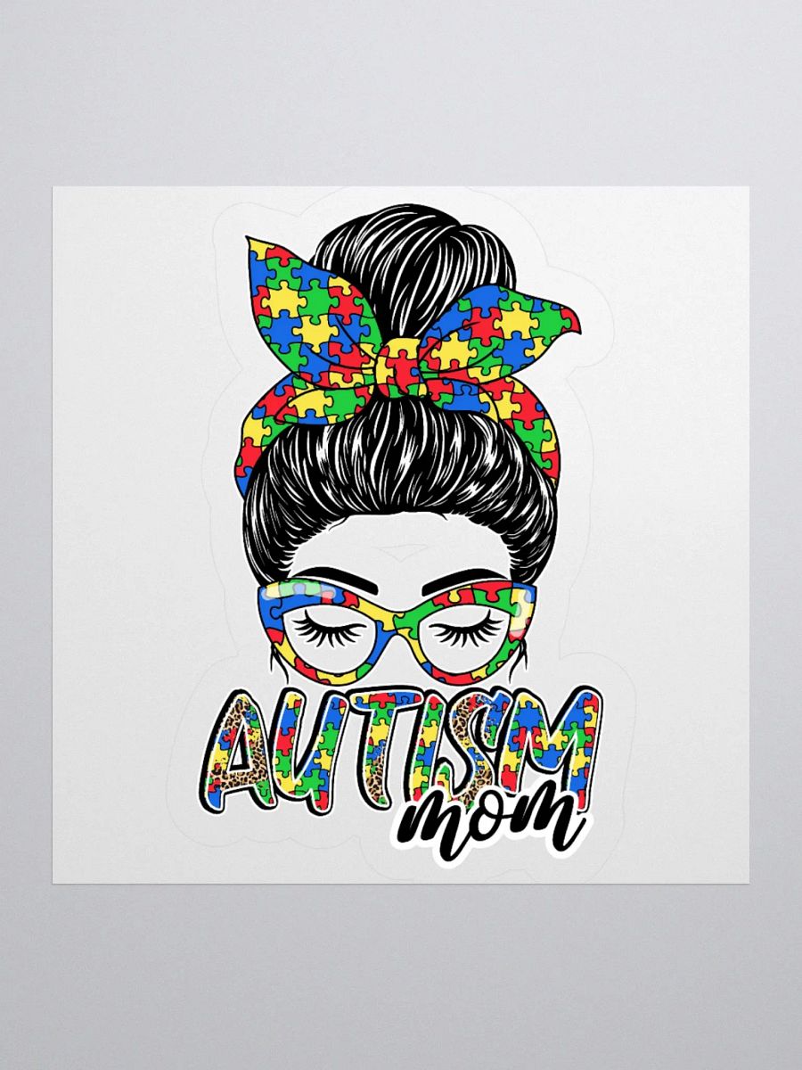 Autism mom2 Sticker product image (1)