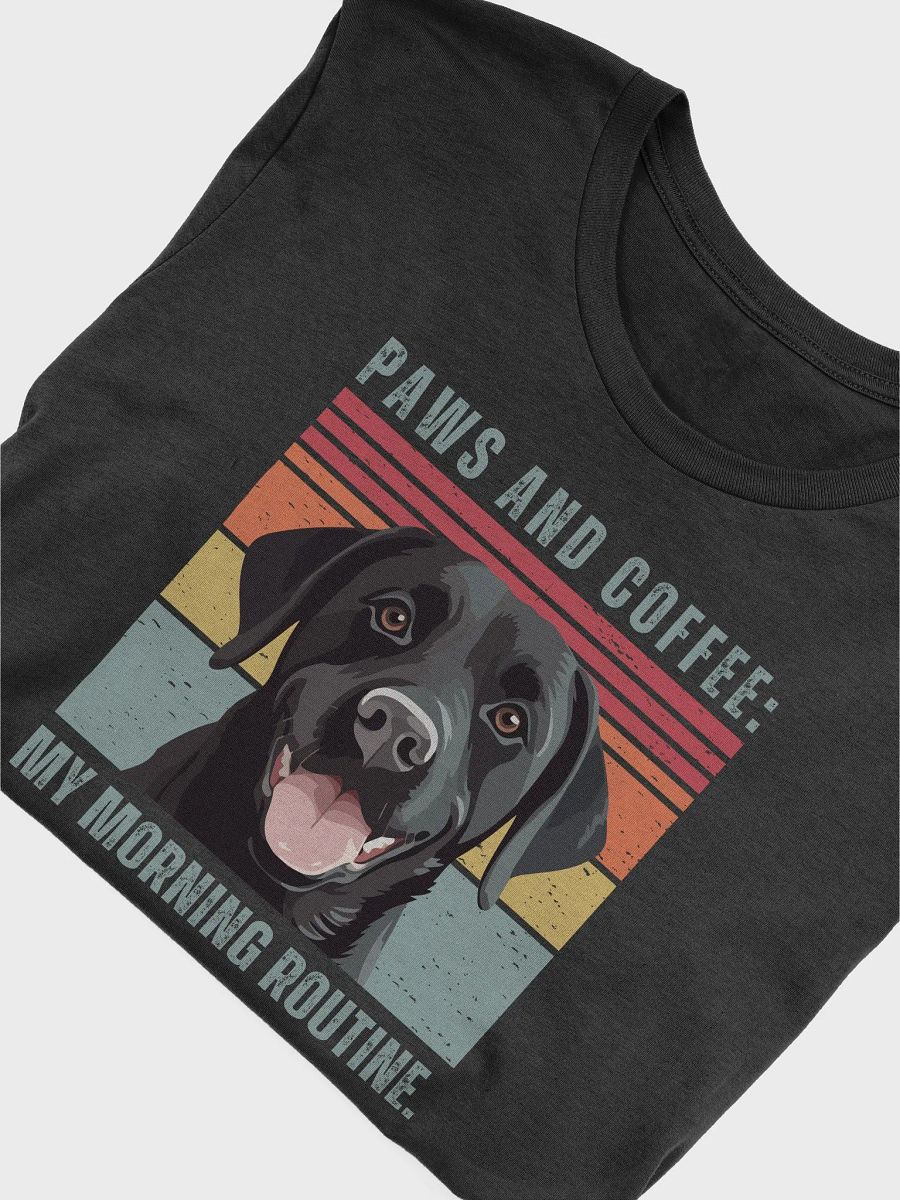 Paws and Coffee Labrador T-Shirt product image (18)