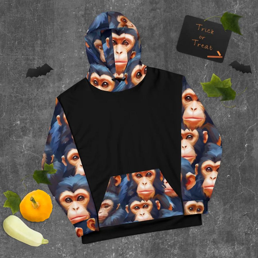 Cheeky Chimpanzee Unisex Hoodie product image (9)