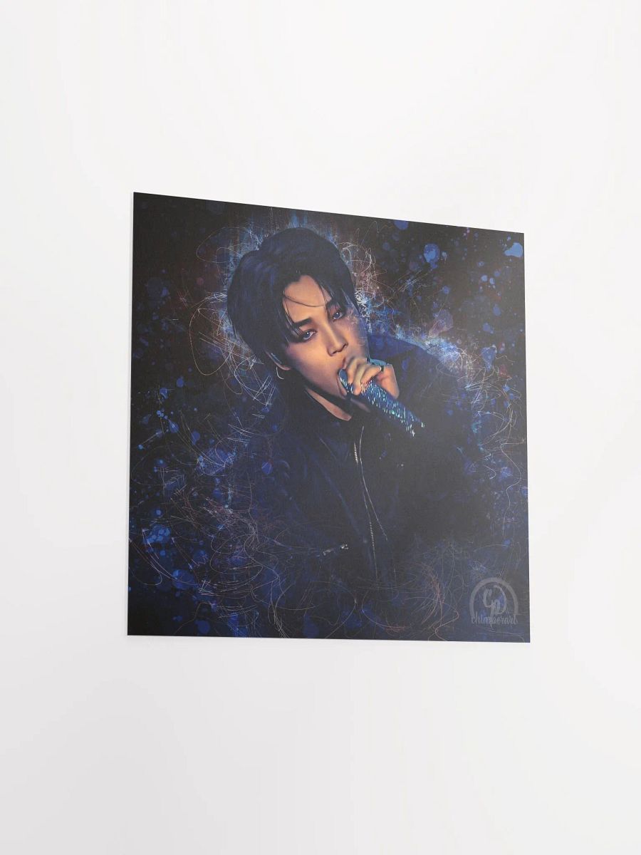 BTS - Jimin in the Dark Print (Unframed) - Designed by ChimberArt product image (11)