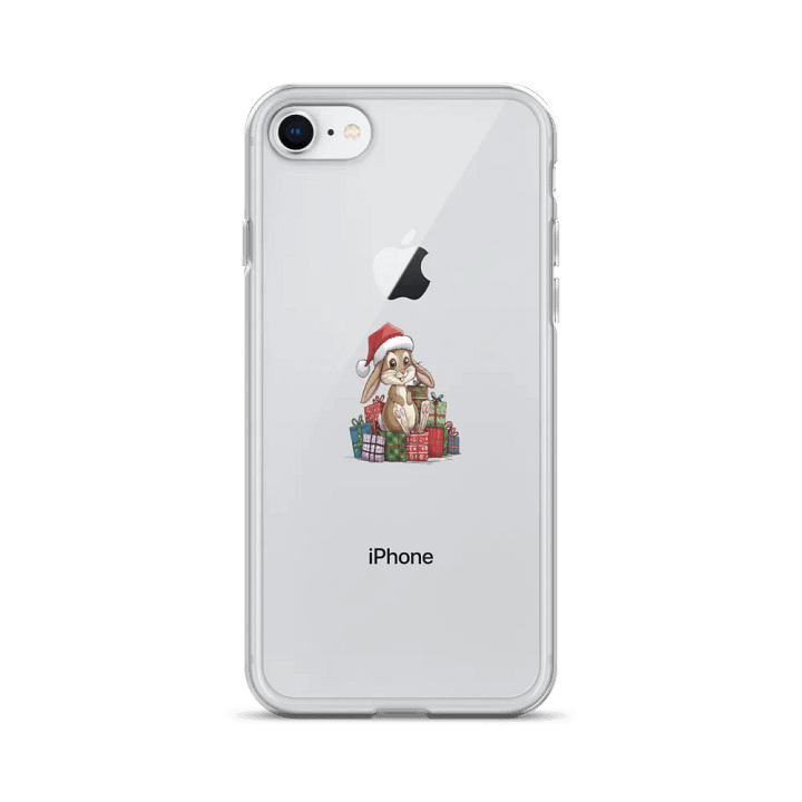 Santa Bunny Clear Case for iPhone® product image (1)
