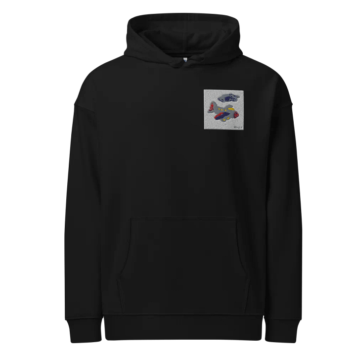 Kid Airplane (Stanley/Stella Unisex Organic Relaxed Hoodie) product image (1)