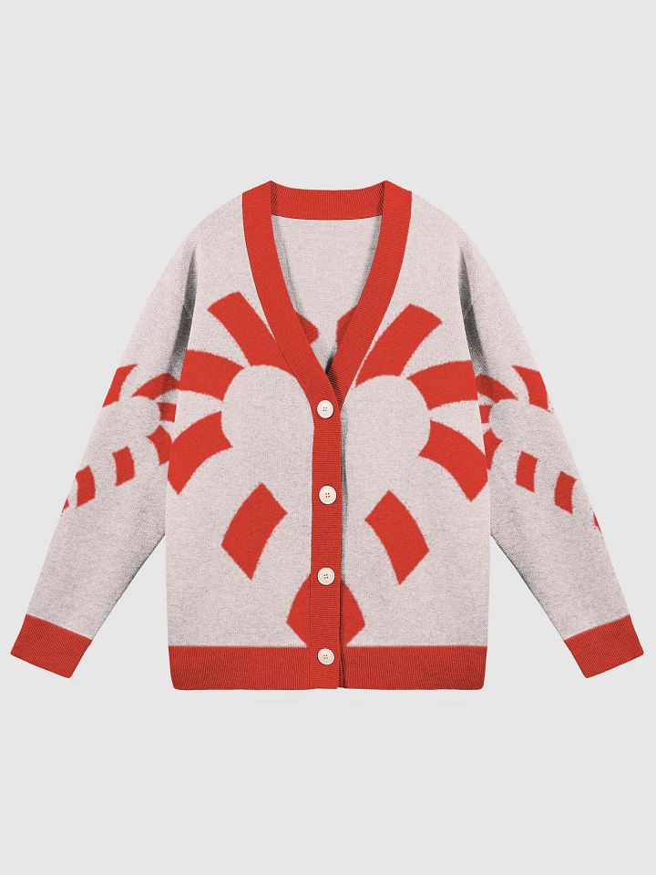 Heartfelt Jacquard Knit Cardigan product image (1)