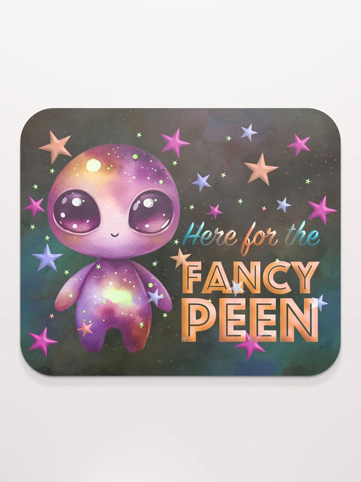 Fancy Alien Mouse Mat (Magenta Dude) product image (1)