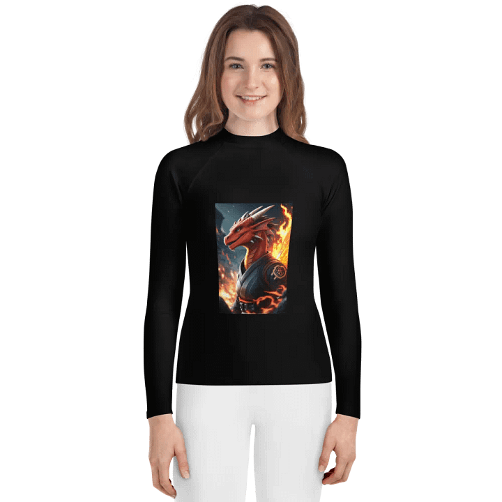 Dragonfire Youth Rash Guard product image (1)