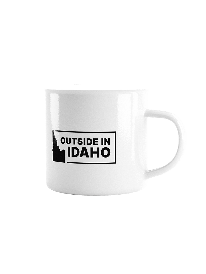 Outside in Idaho Enamel Mug product image (1)