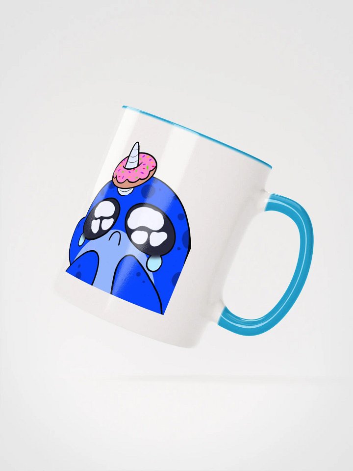 Blue Mug with Narnage Logo and Emote product image (2)