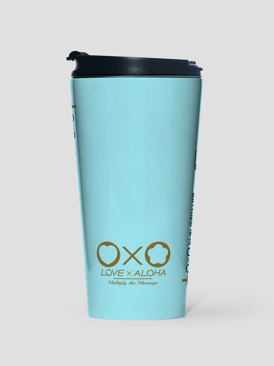 LXA PrayStation Travel Mug - Teal | Love X Aloha - Faith Collection | Premium Christian Merch product image (1)