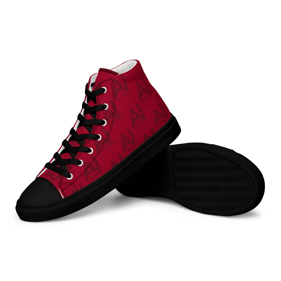 Red high tops product image (12)